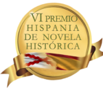 Sello Premio Hispania de Novela Histórica. Ediciones Áltera