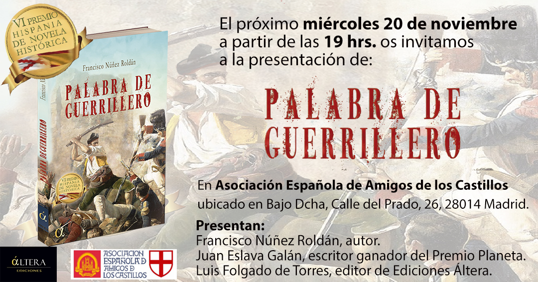 Presentación Palabra de guerrillero en España